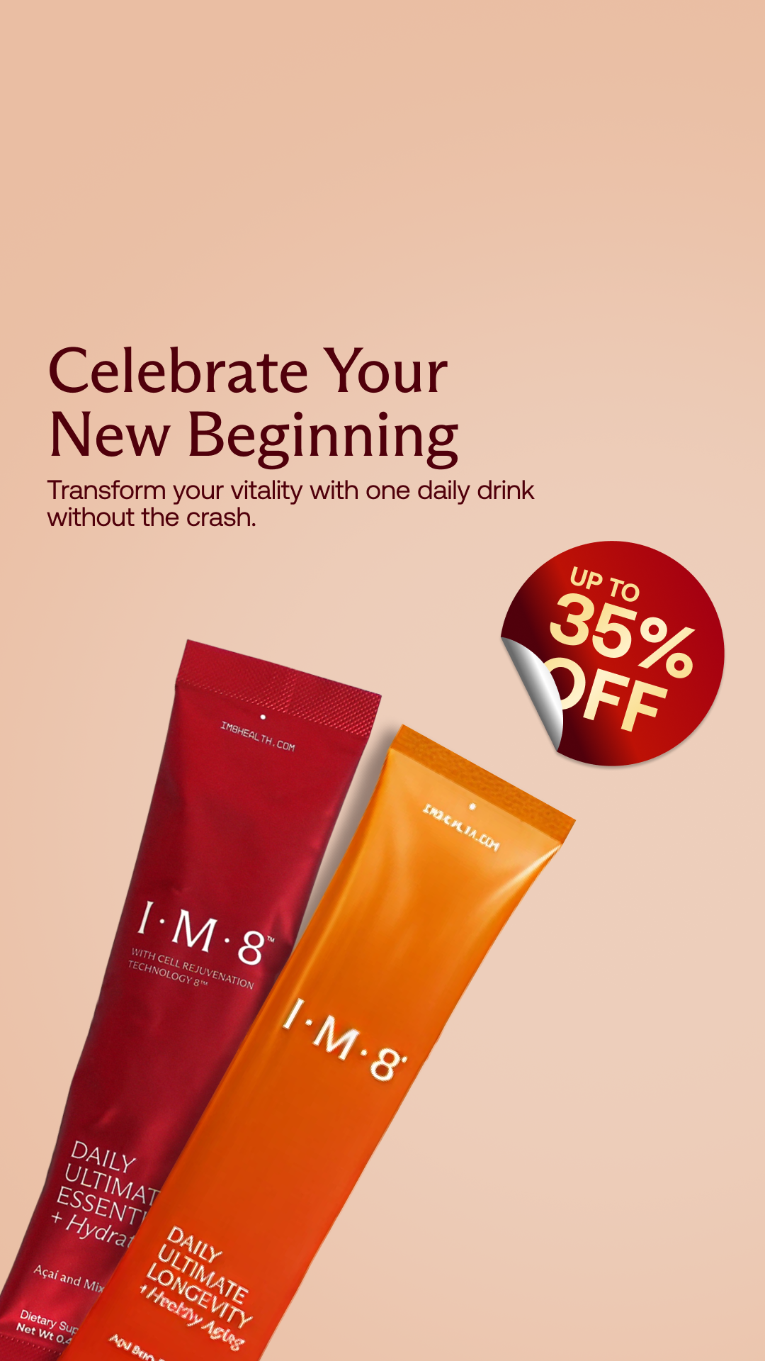 IM8 Health Facebook ad