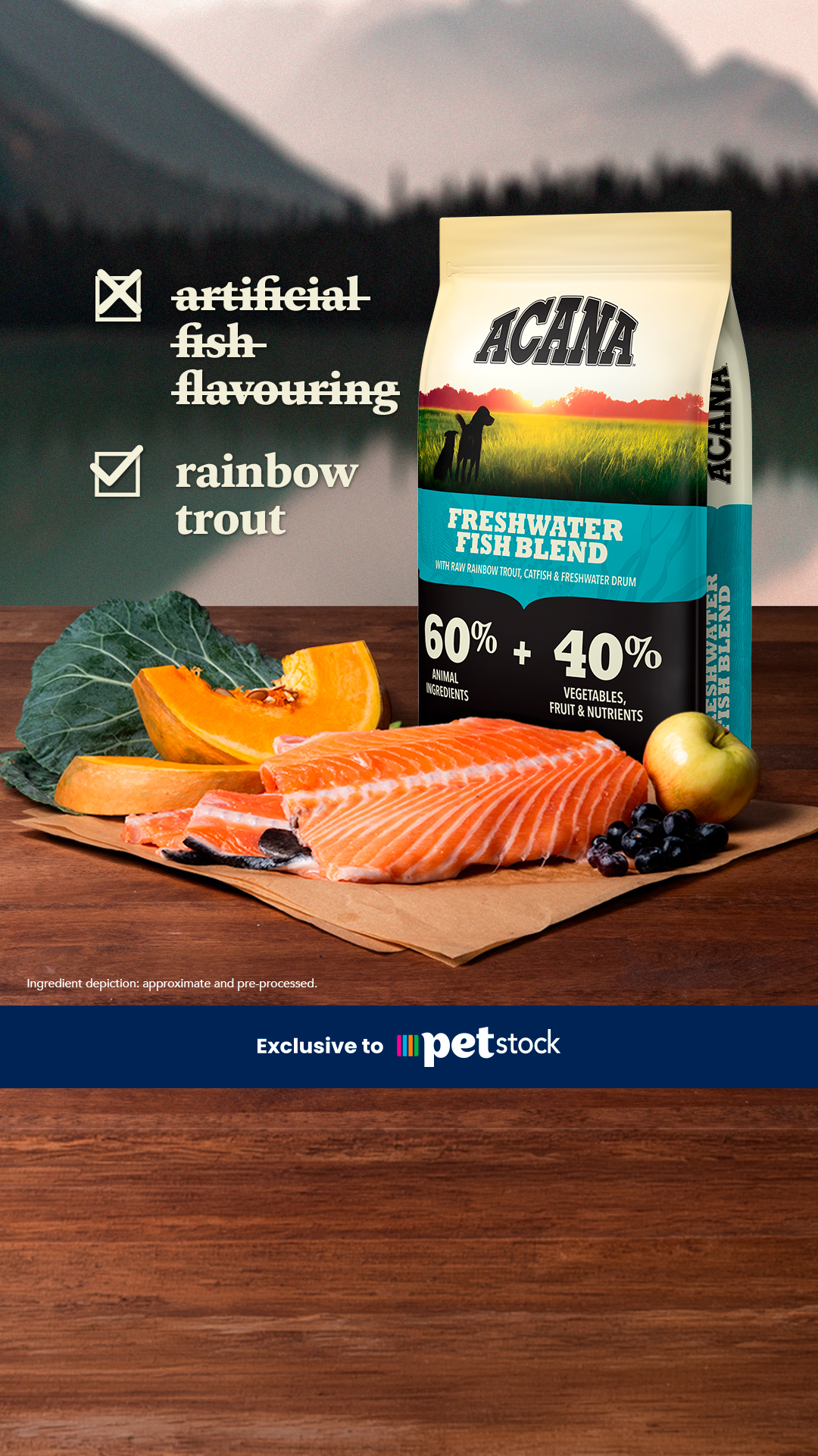 ACANA Pet Foods Facebook ad from Aug 9, 2026