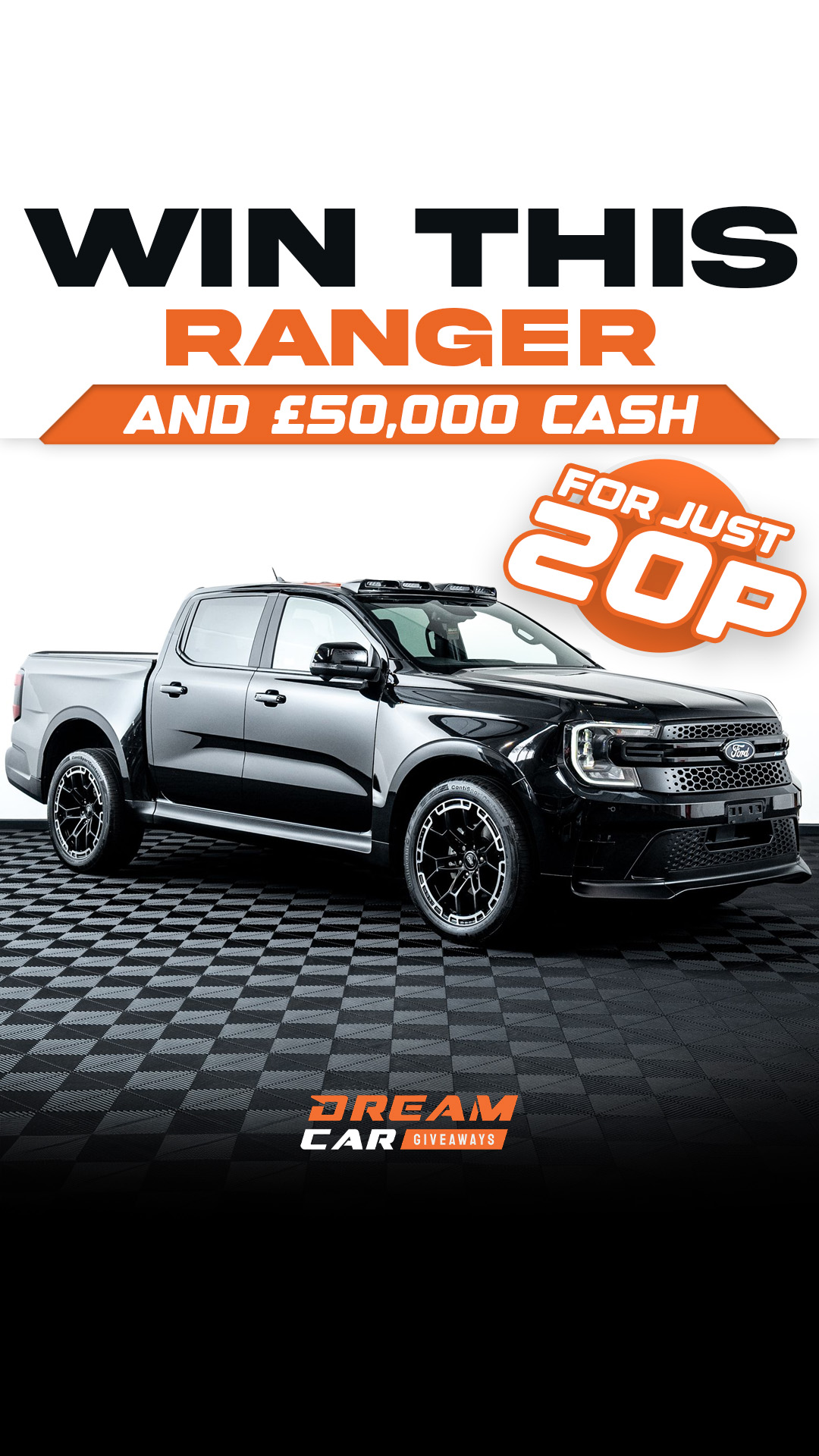 Dream Car Giveaways Facebook ad