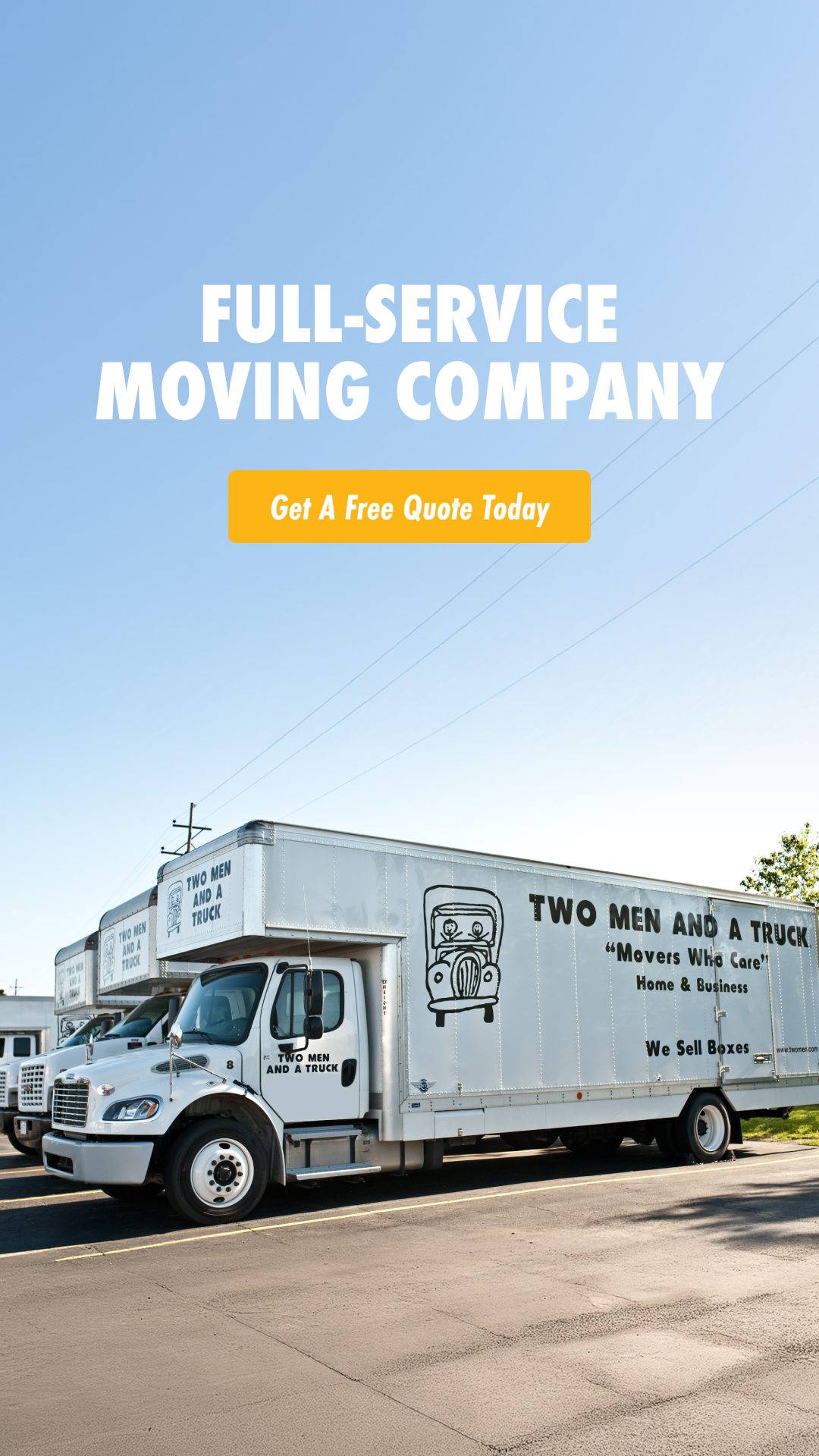 TWO MEN AND A TRUCK Facebook ad