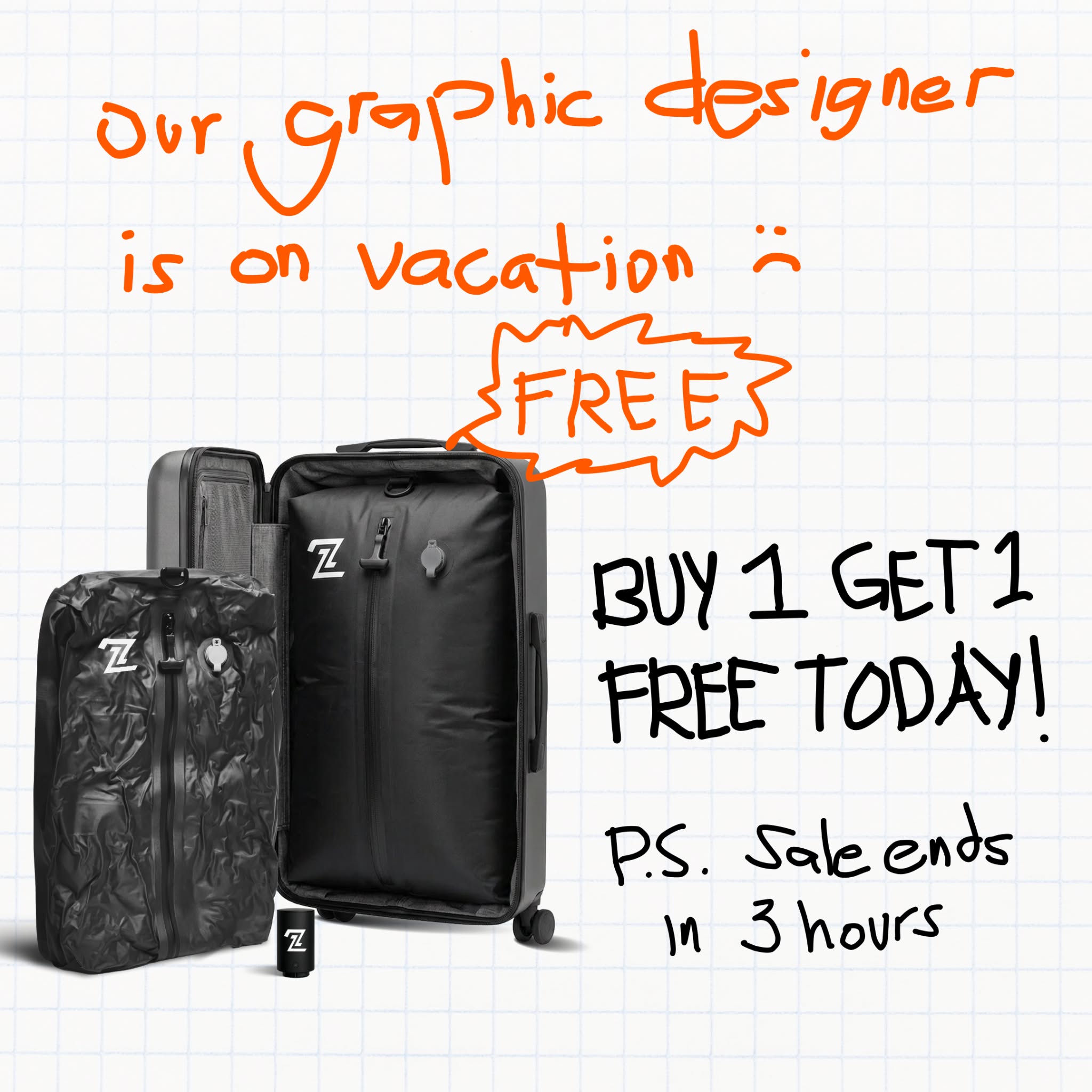 2packbag Facebook ad