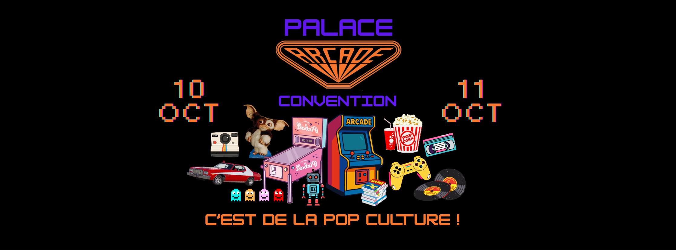 Script Show Facebook ad: PALACE ARCADE CONVENTION