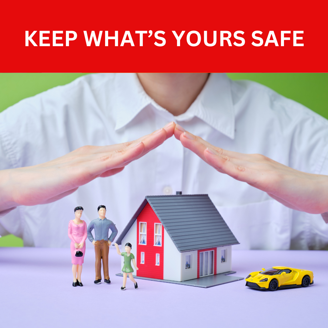Capital Wealth Experts Facebook ad: Protect Your Property with Top Insurance Coverage!