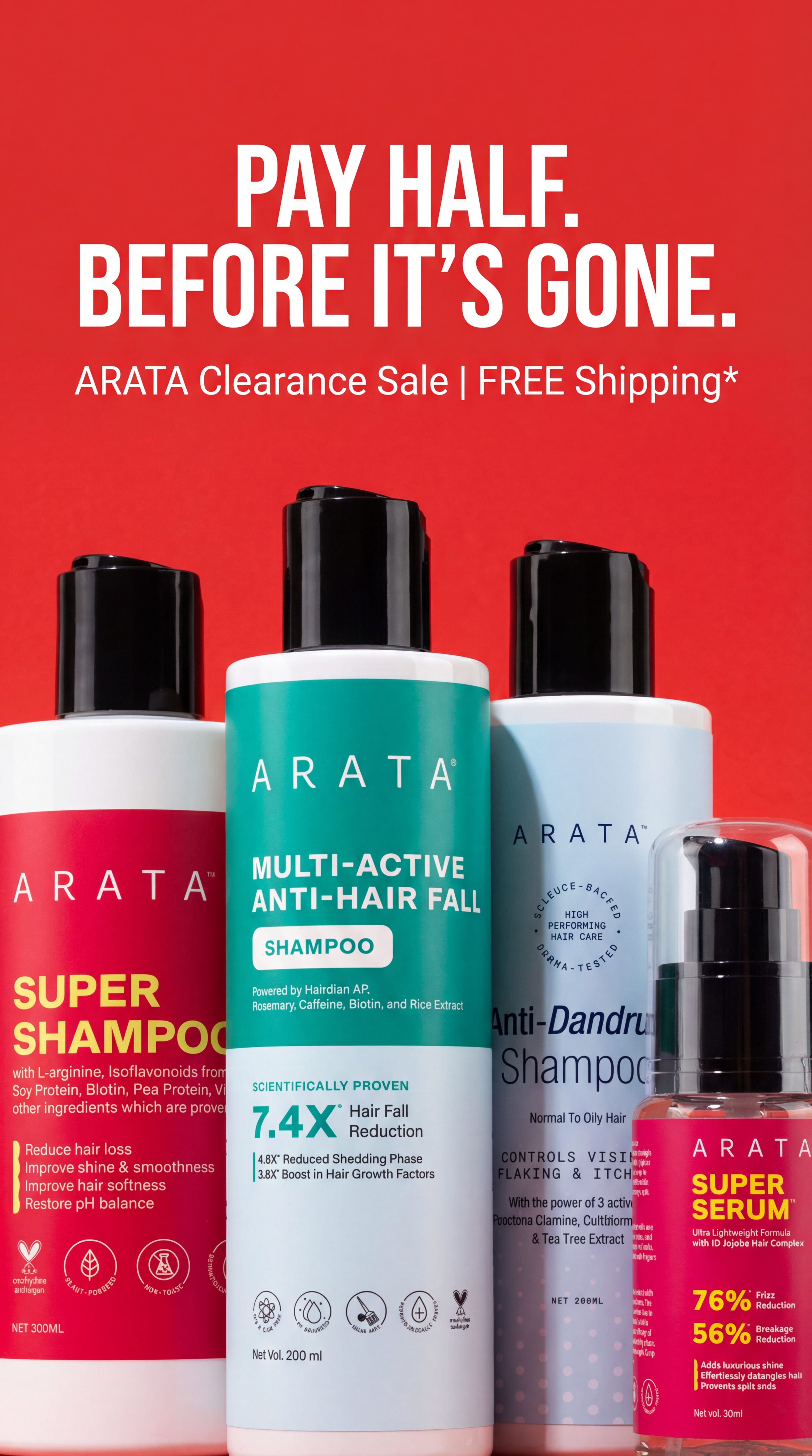Arata Facebook ad