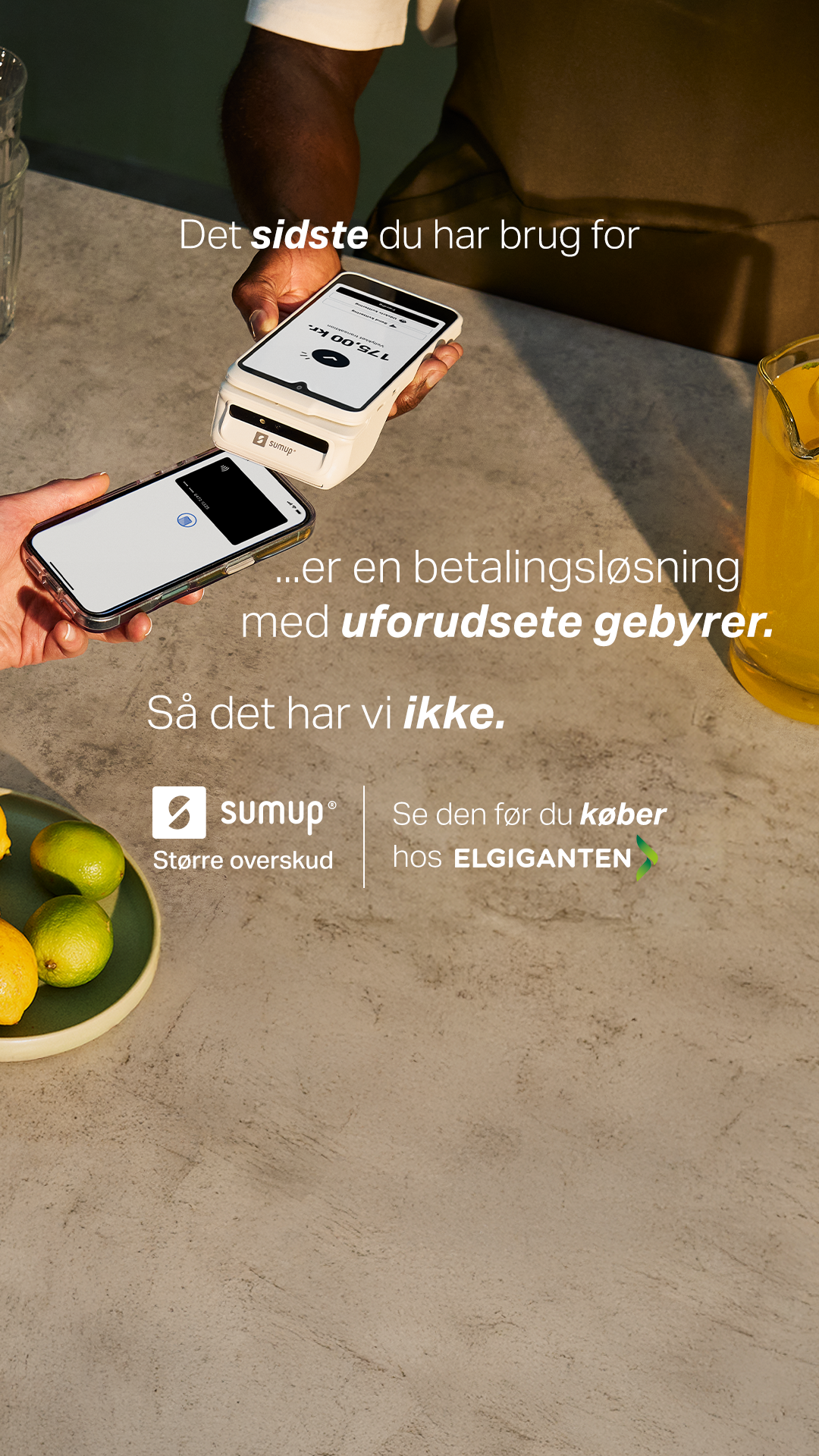 SumUp DK Facebook ad
