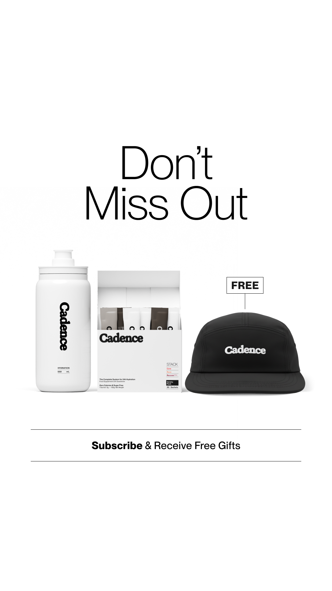 Use Cadence Facebook ad