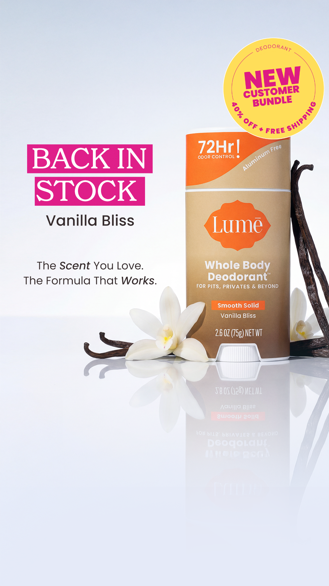 Lume Deodorant Facebook ad