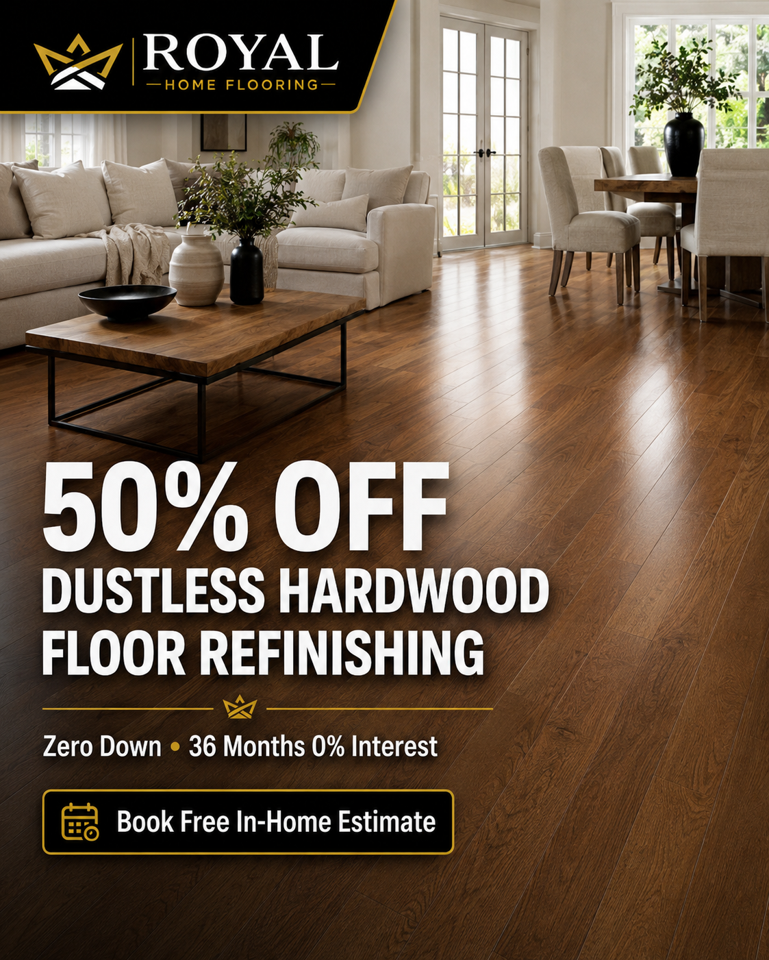 Royal Home Flooring Facebook ad