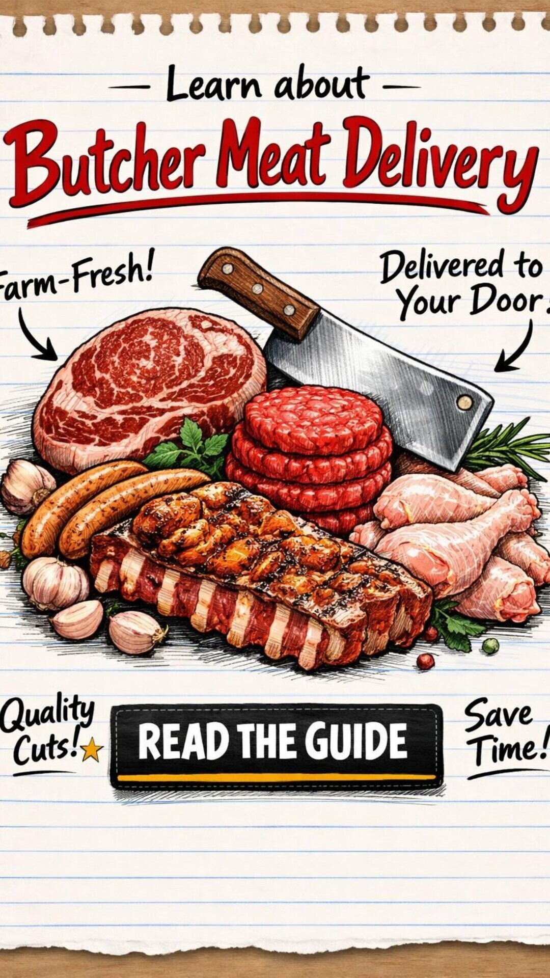 Career Compass Facebook ad: Exploring Butcher Meat Delivery Services and Options