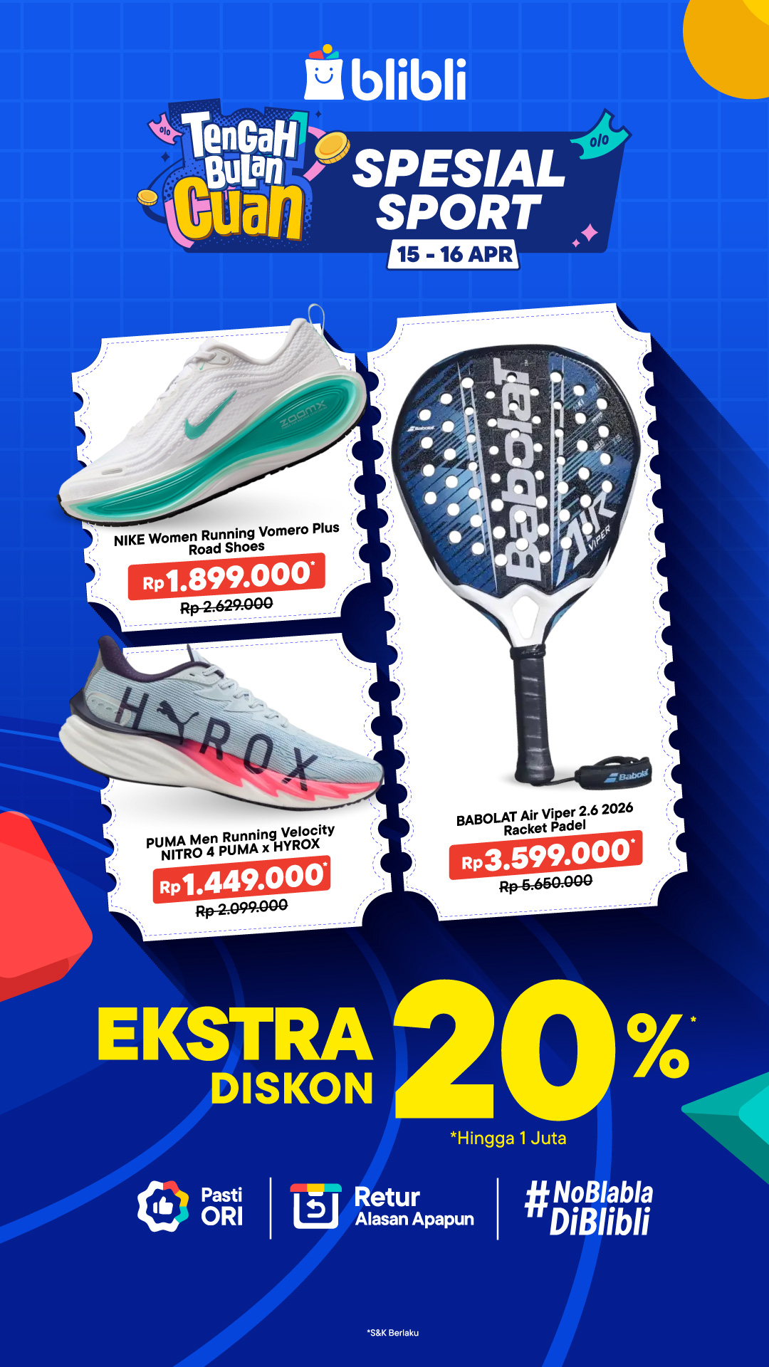 Blibli.com Facebook ad