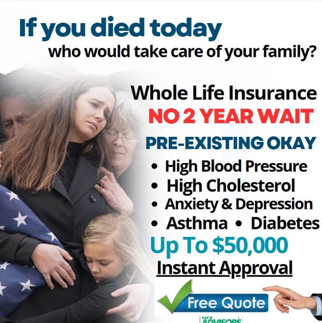 Burial/cremation Insurance Facebook ad