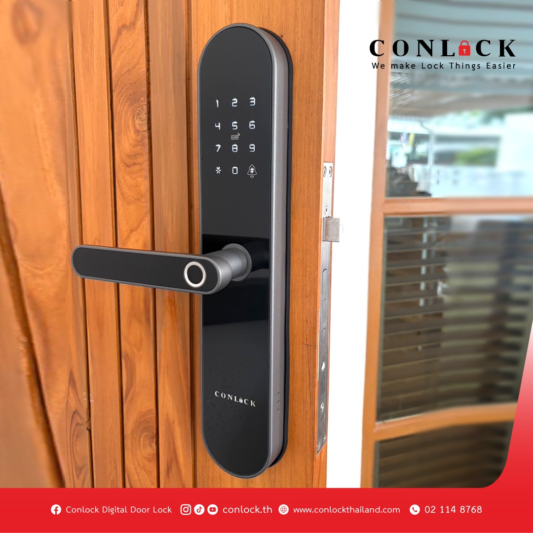 Conlock Digital Door Lock : คอนล็อค กลอนประตูดิจิตอล Facebook ad
