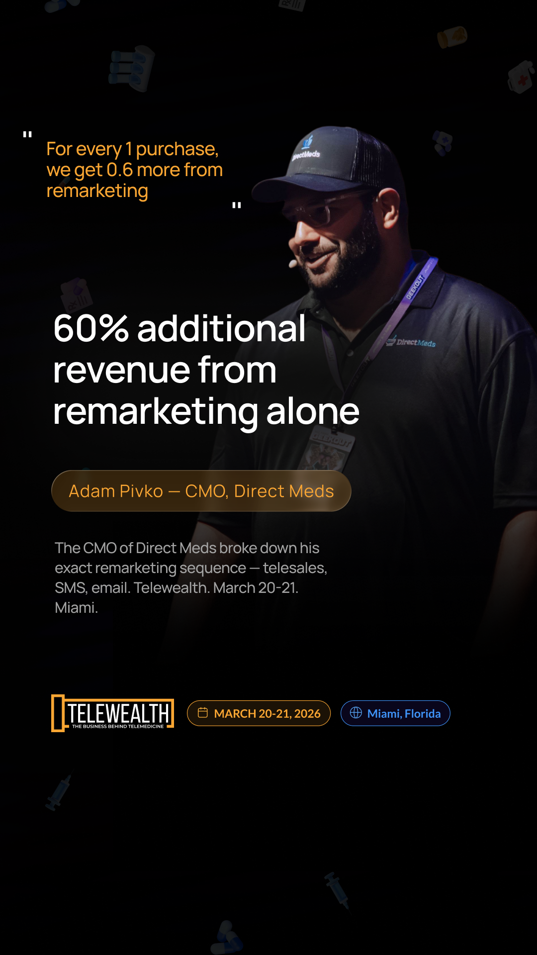 Telewealth Facebook ad from Feb 18, 2026