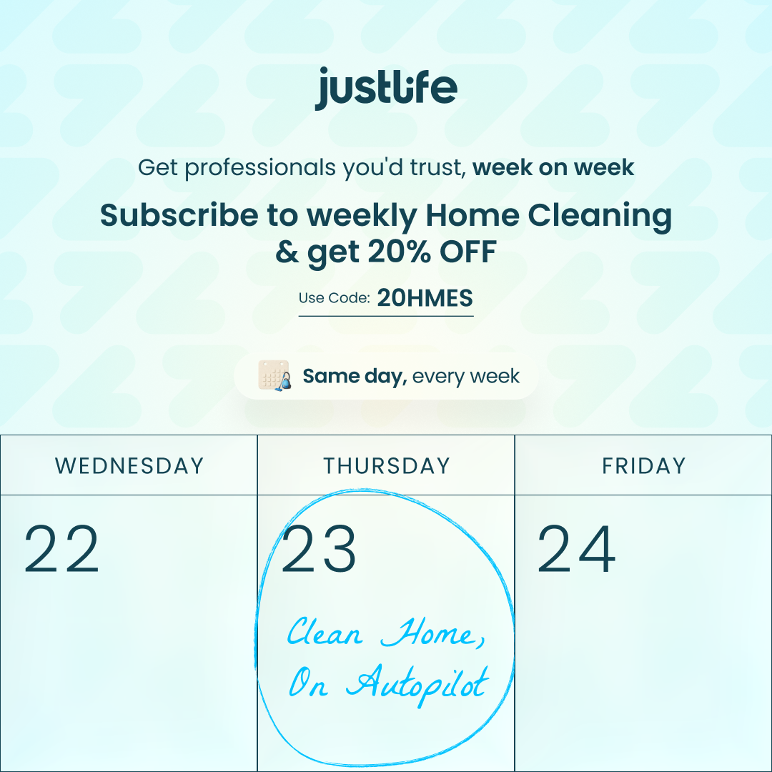 Justlife UAE Facebook ad