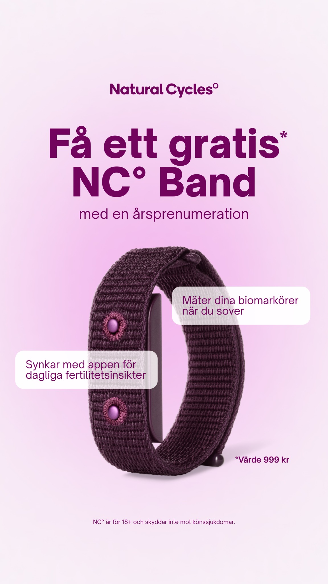 Natural Cycles Facebook ad
