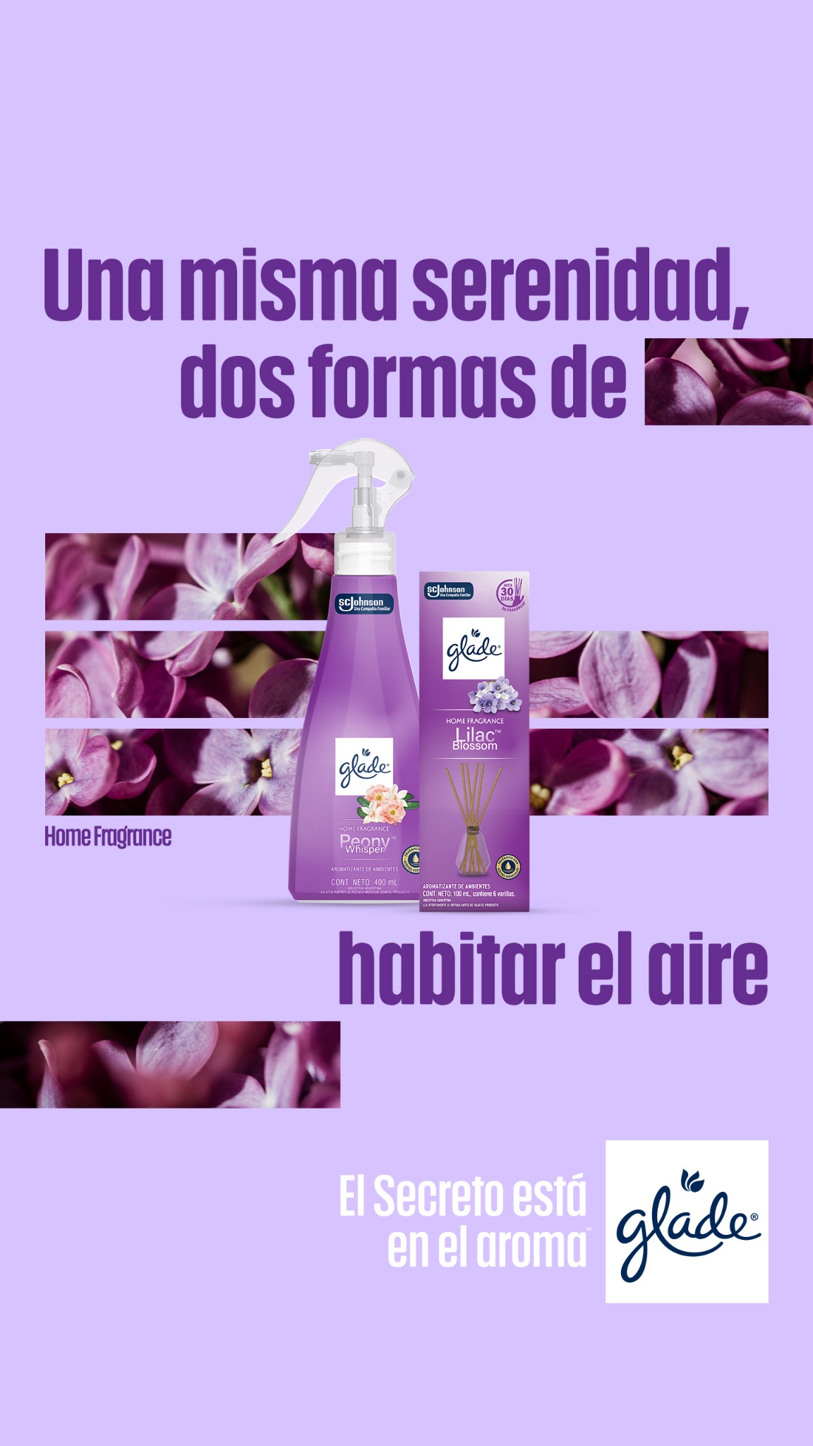 Glade Uruguay Facebook ad from Jul 8, 2026