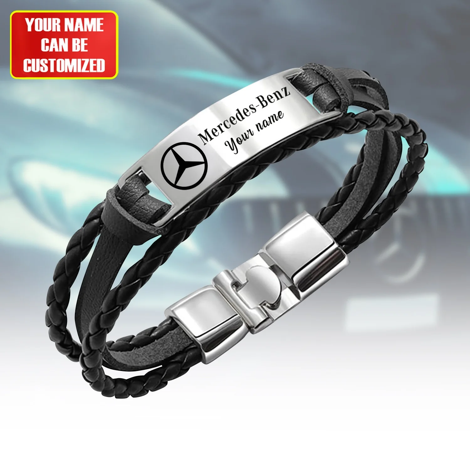 Perfect Gifts For You Facebook ad: Mercedes Personalized Handmade Bracelet Gift For Fans