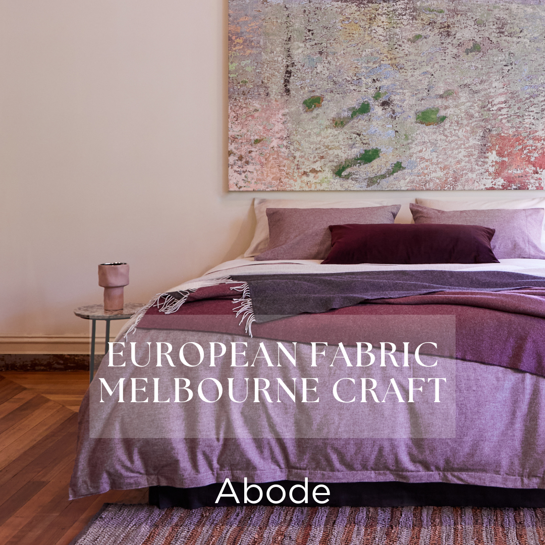 Abode Living Facebook ad: Shop Luxurious Home Textiles