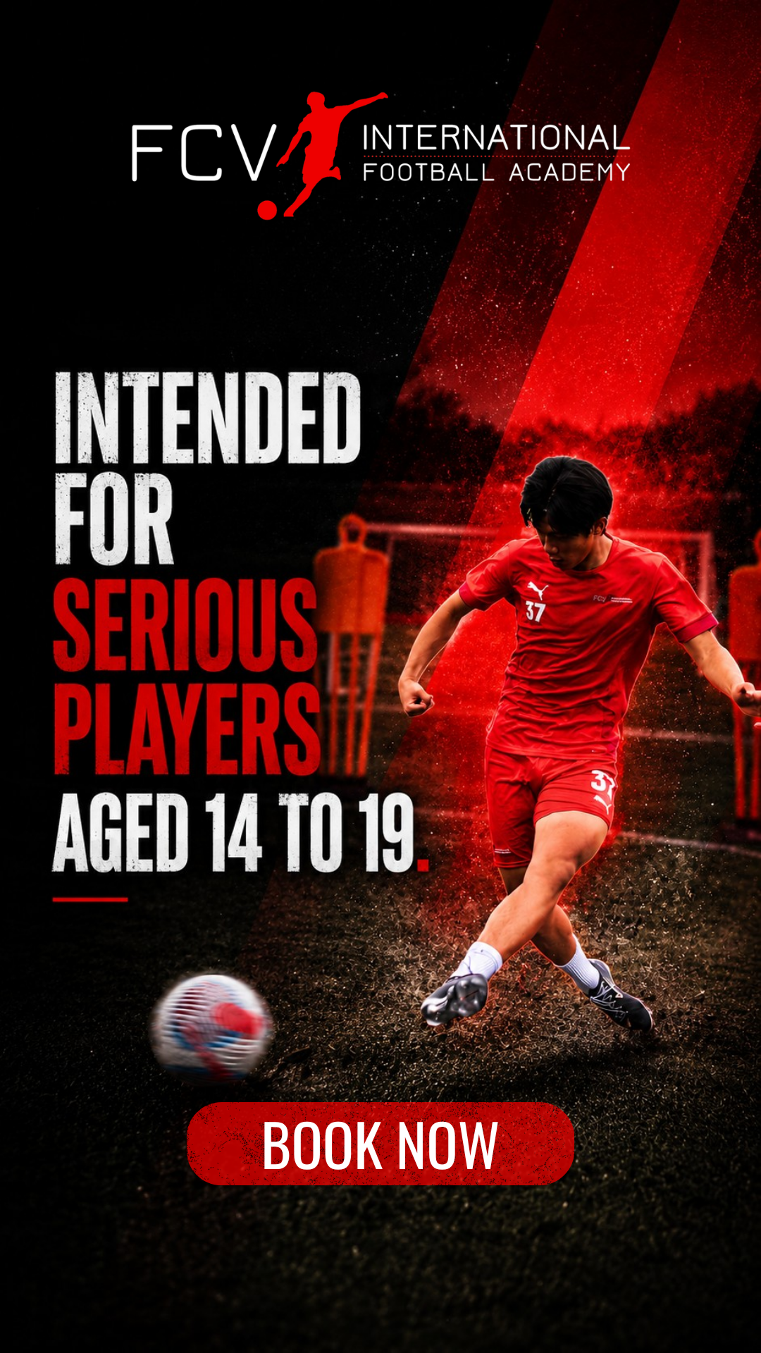 FCV Academy Facebook ad from Jul 29, 2026