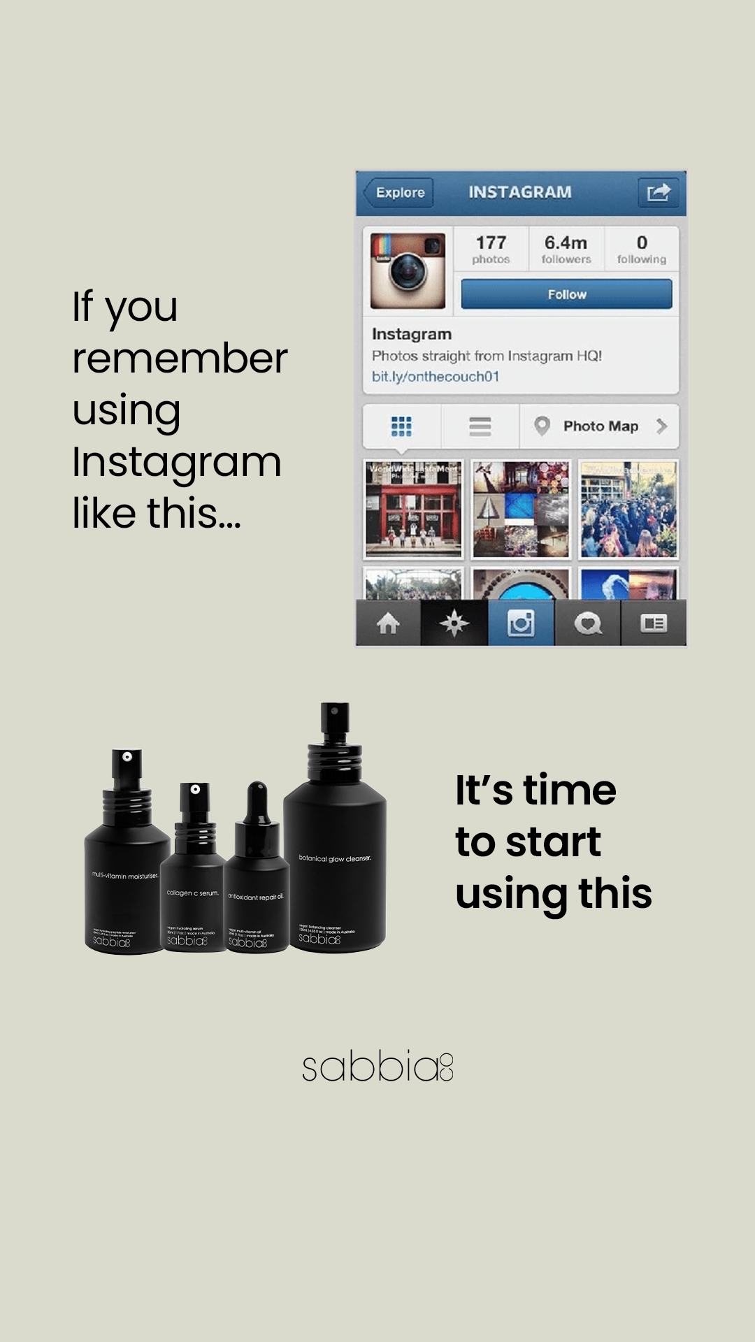 Sabbia Co Facebook ad