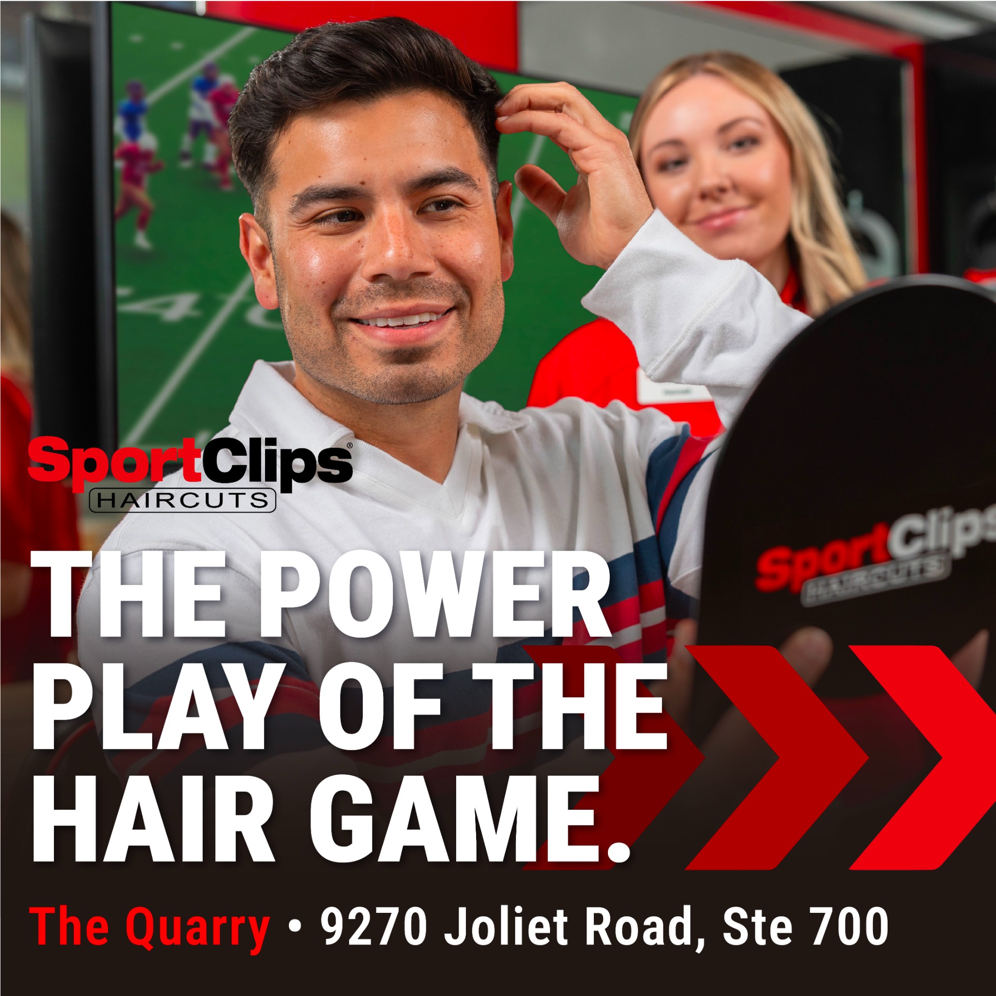 Sport Clips Haircuts Facebook ad