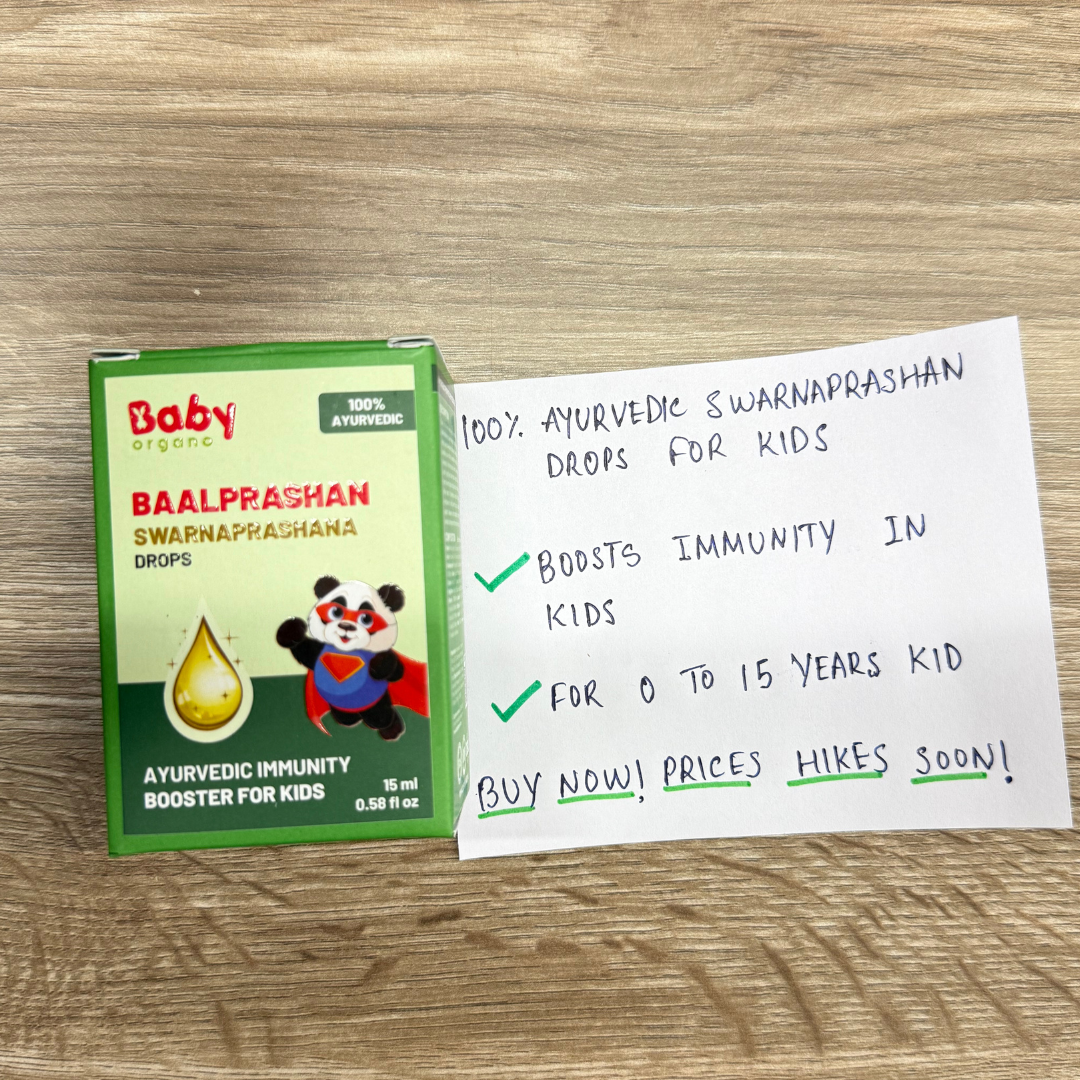 BabyOrgano Authentic Ayurvedic Health & Wellness Products for kids Facebook ad