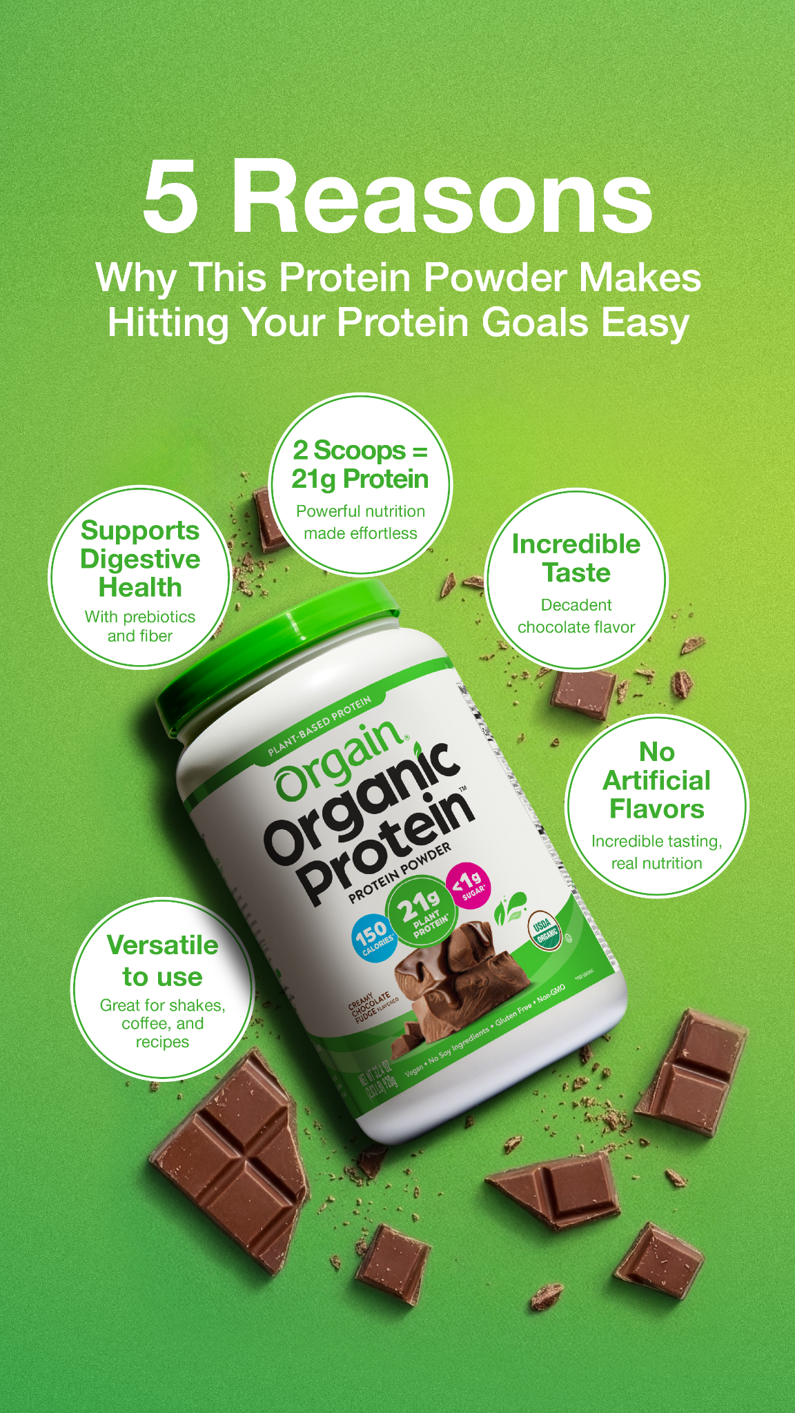 Orgain Facebook ad