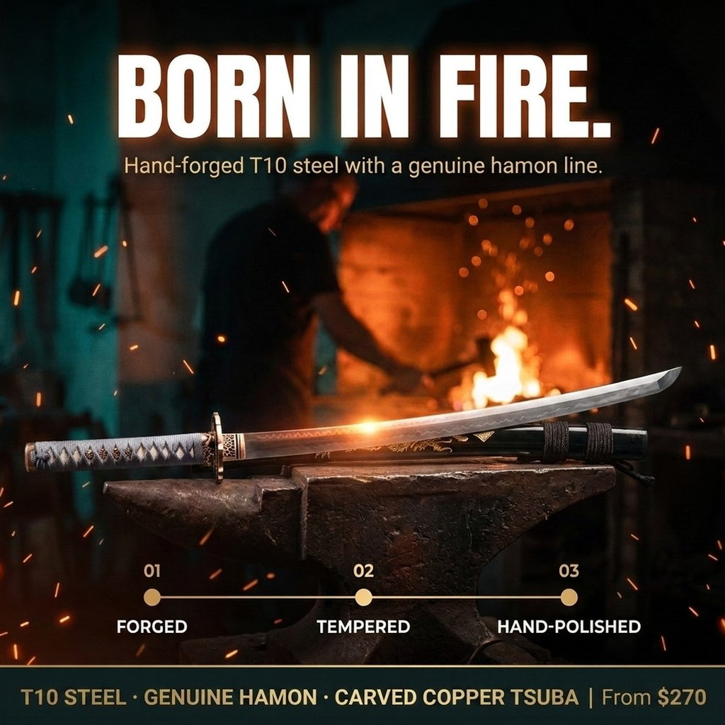 Katana Sword Facebook ad