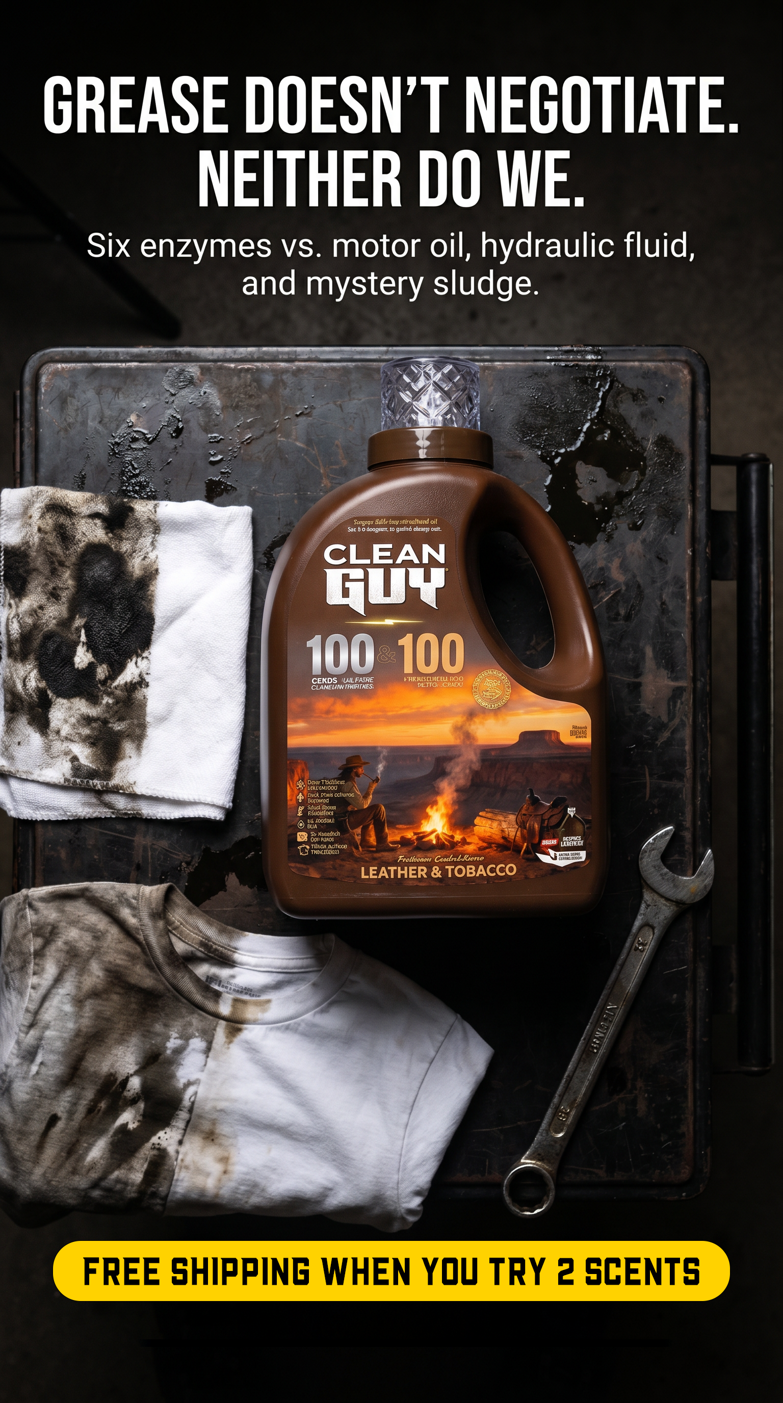 Clean Guy Facebook ad