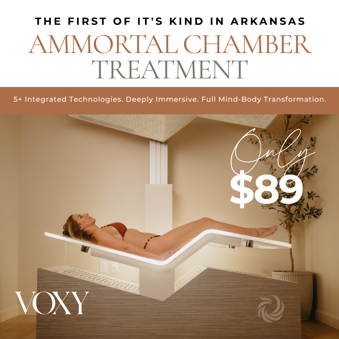 VOXY Facebook ad: Experience the Ammortal Chamber $89