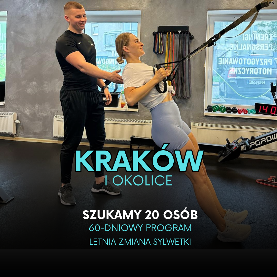 Gym Center Facebook ad: Odbierz darmowy trening!