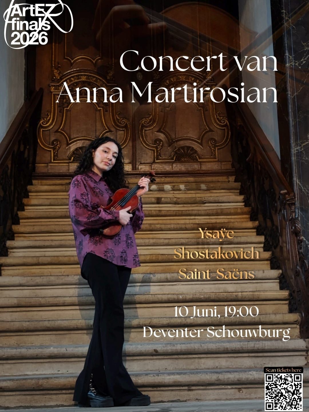 ArtEZ Klassieke Muziek Facebook ad: Finals Classical Music!