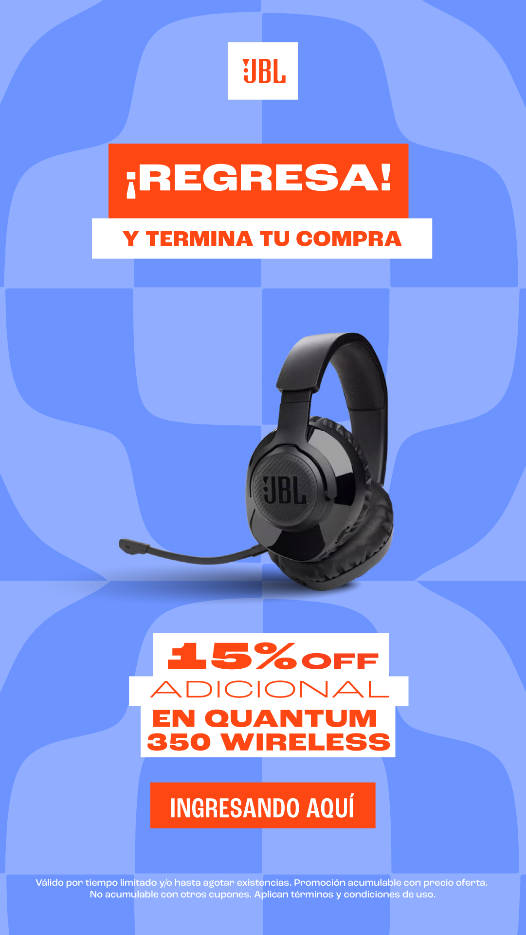 JBL Colombia Facebook ad: Termina tu compra