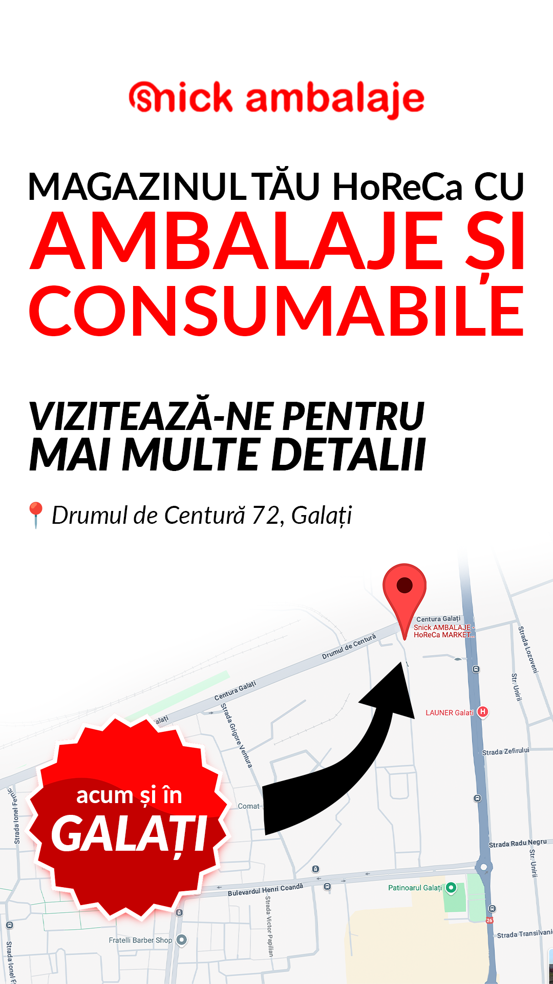 Snick AMBALAJE - Importator si Distribuitor Facebook ad from May 1, 2025
