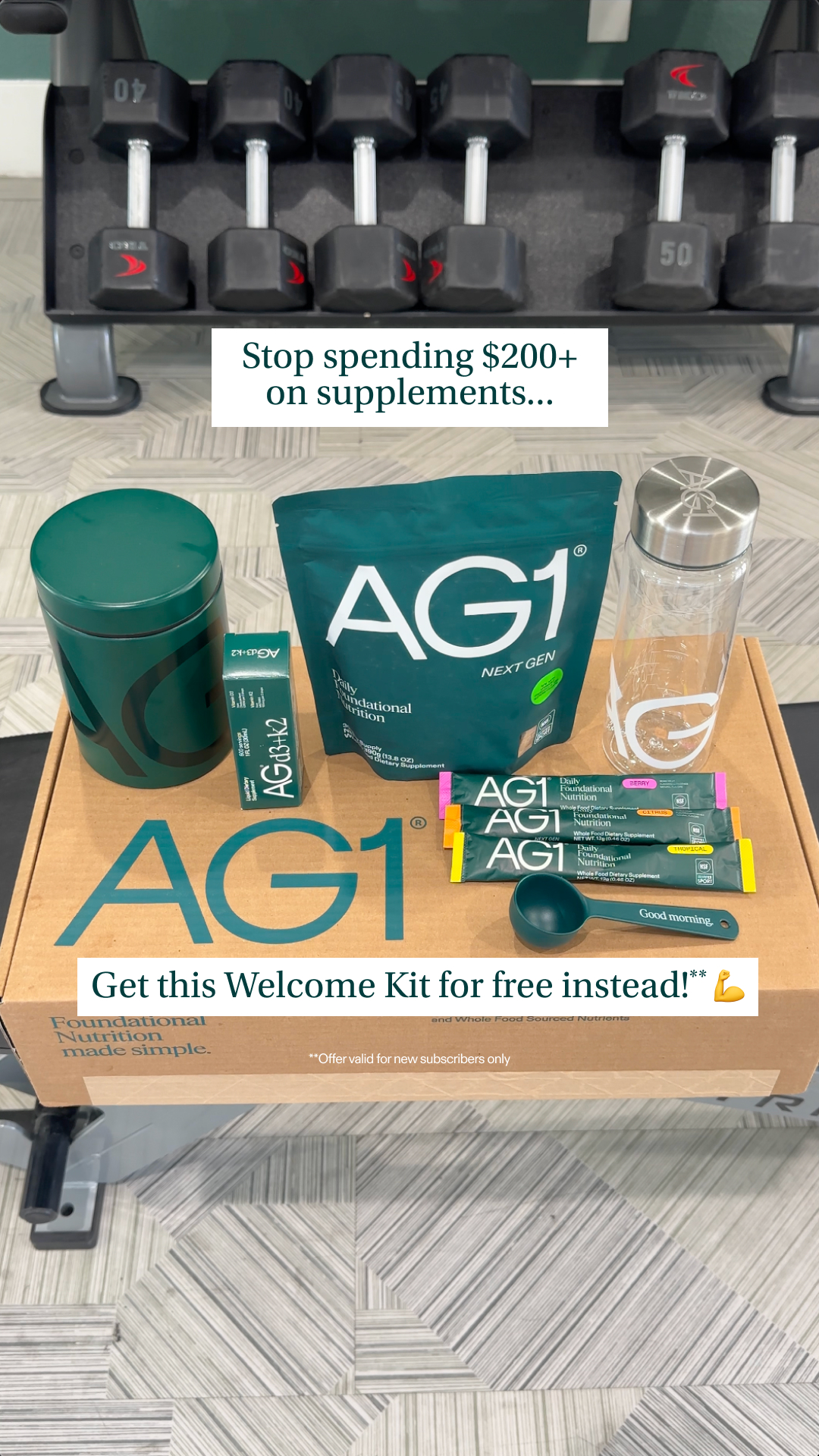 AG1 by Athletic Greens Facebook ad