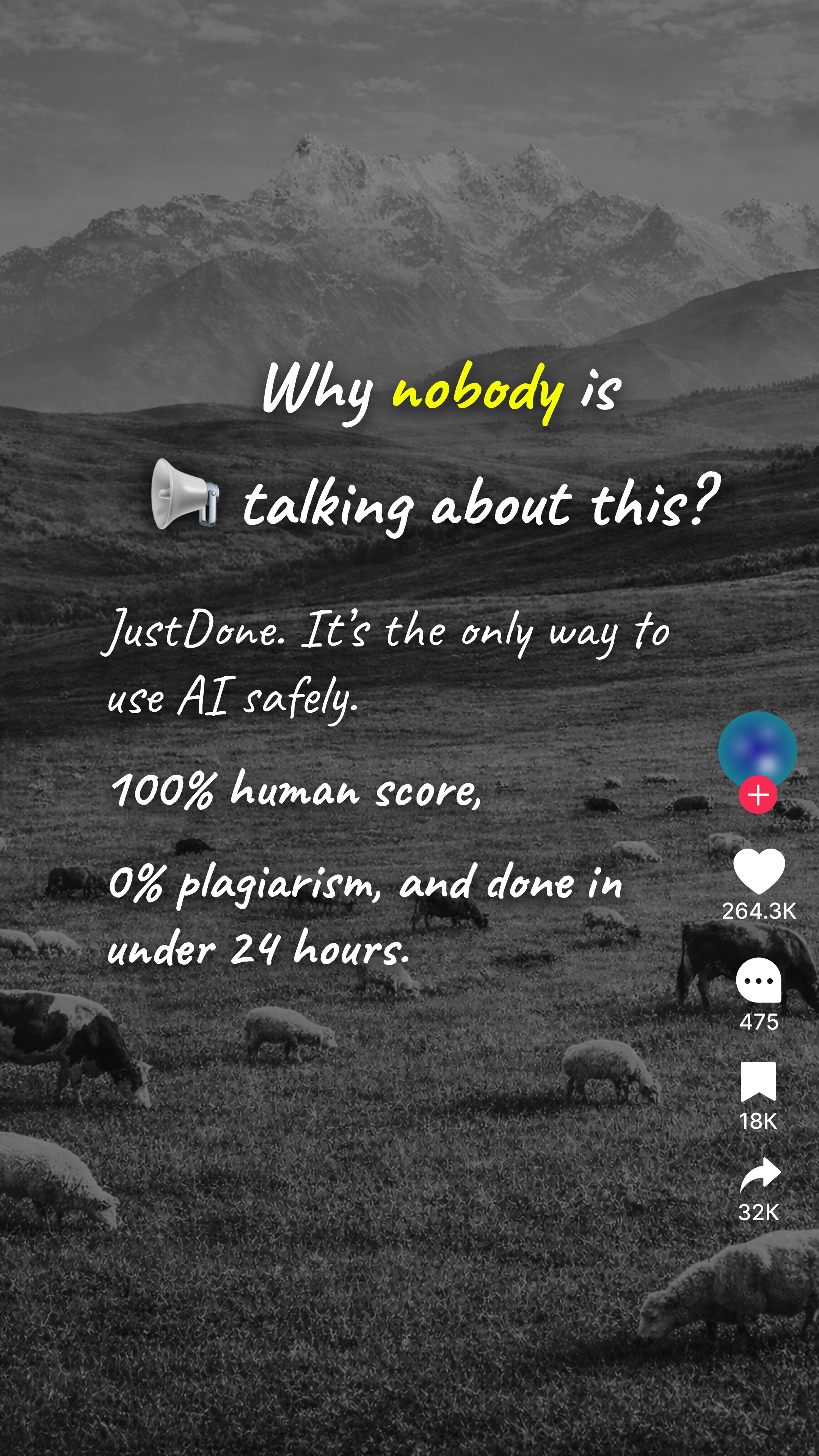 JustDone Facebook ad