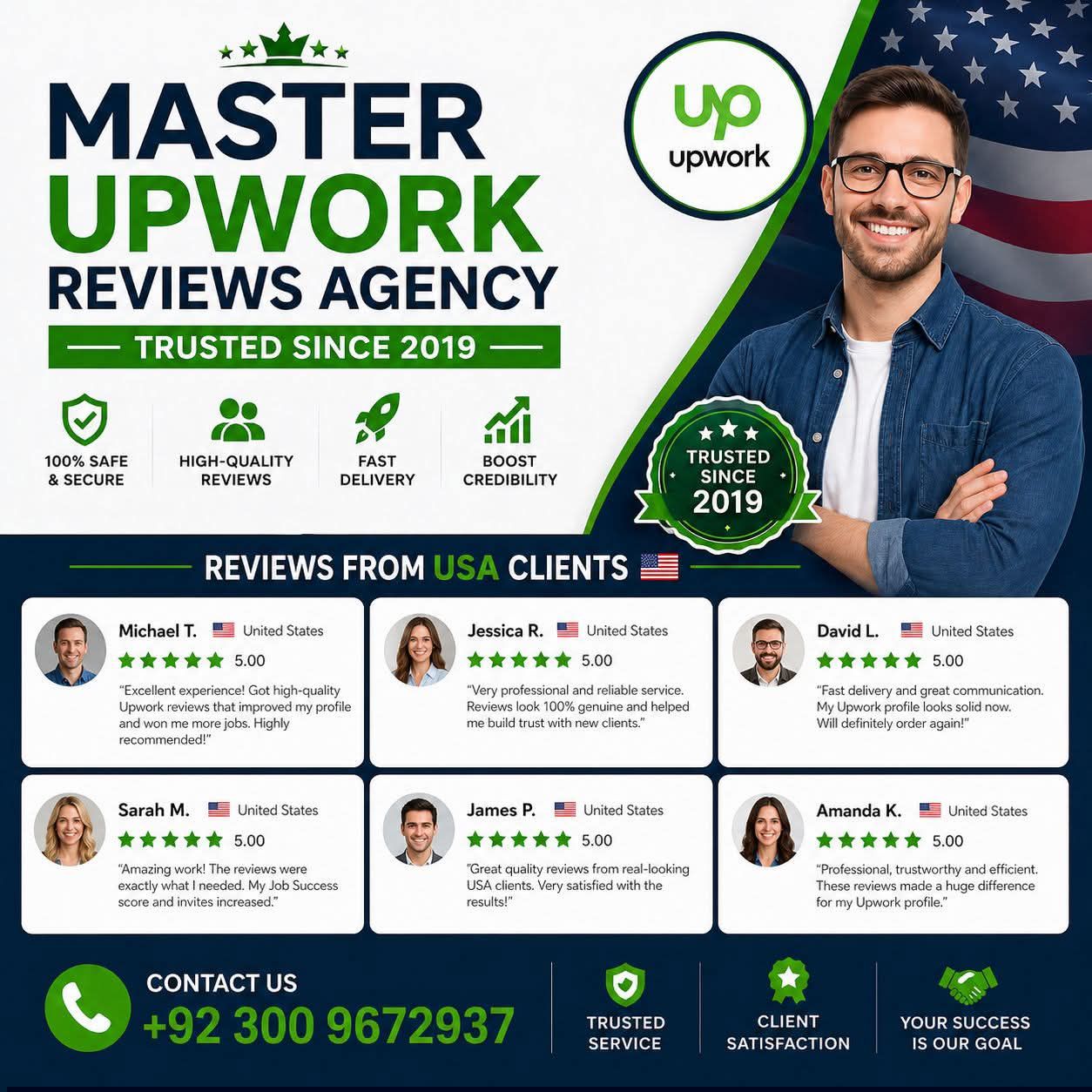 Muhammad Azhar Facebook ad: Upwork & Fiverr Reviews Available.