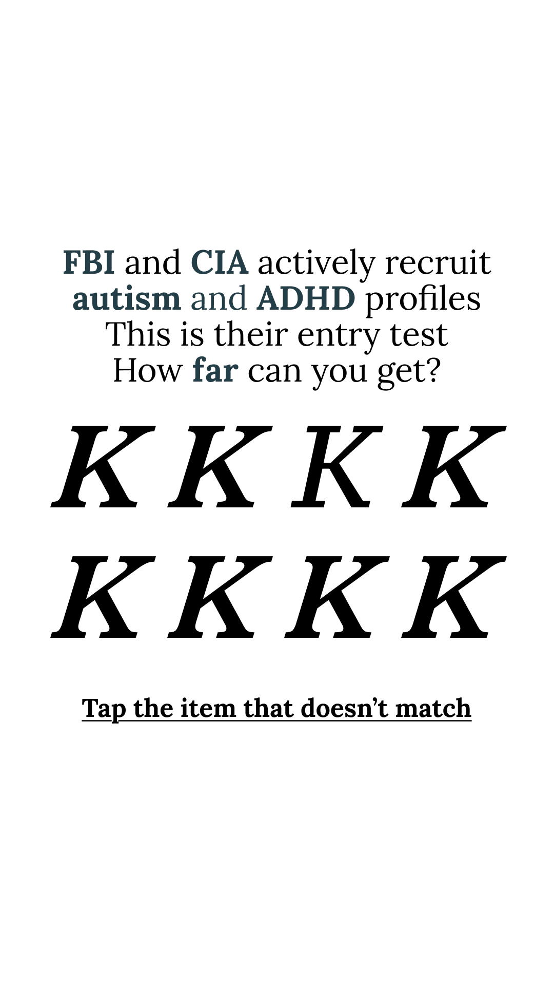 Brain Health Check Facebook ad