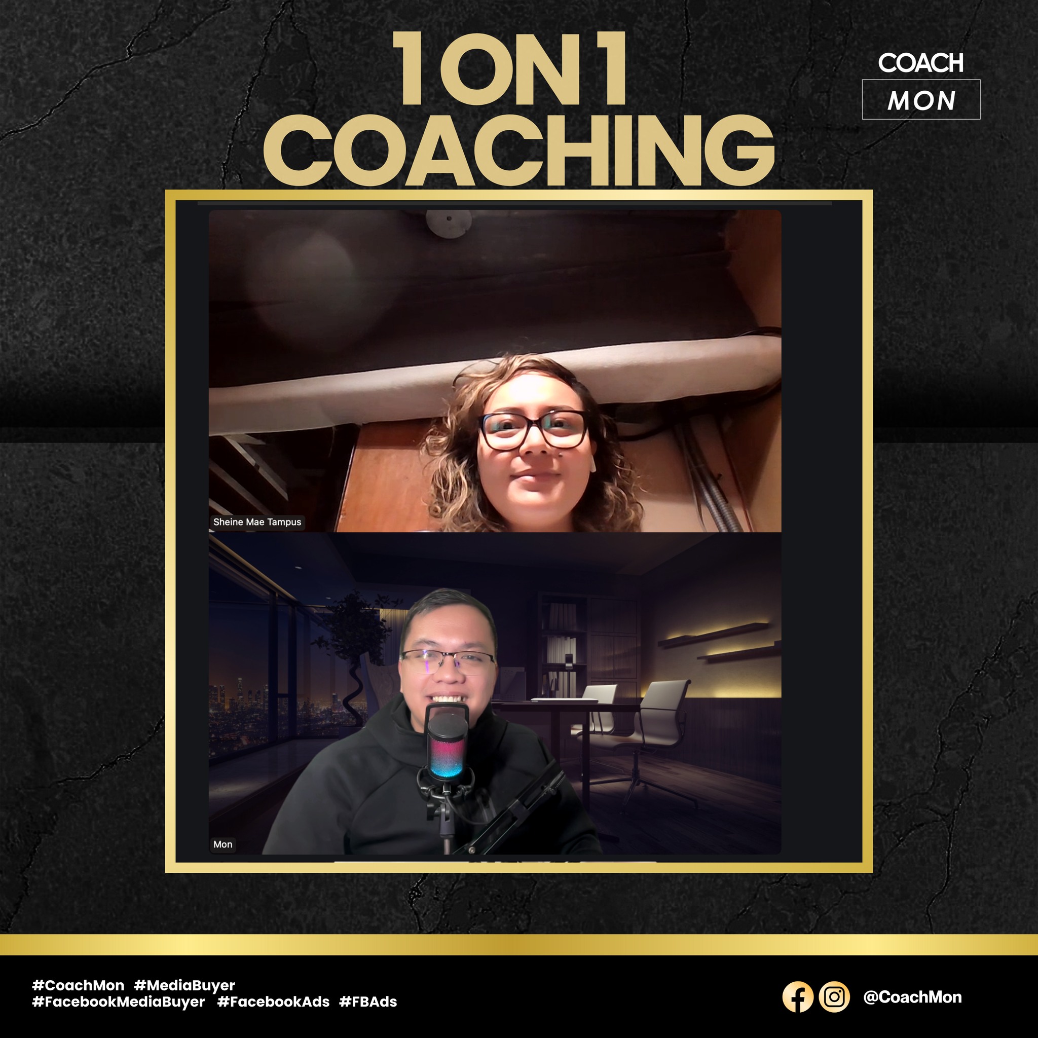 Coach Mon Facebook ad