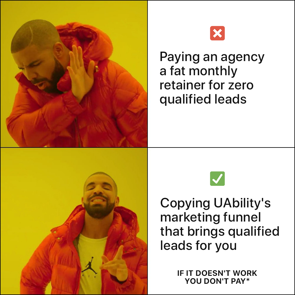 UAbility Facebook ad