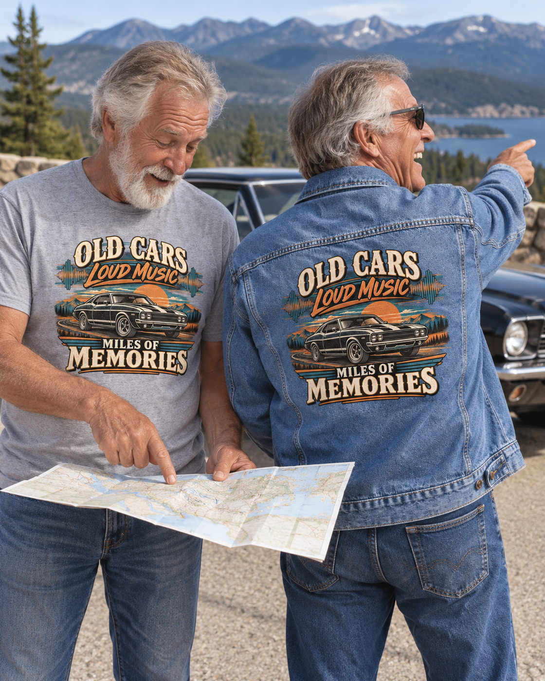 Oldmanism Facebook ad: Two Directions. One Good Story.