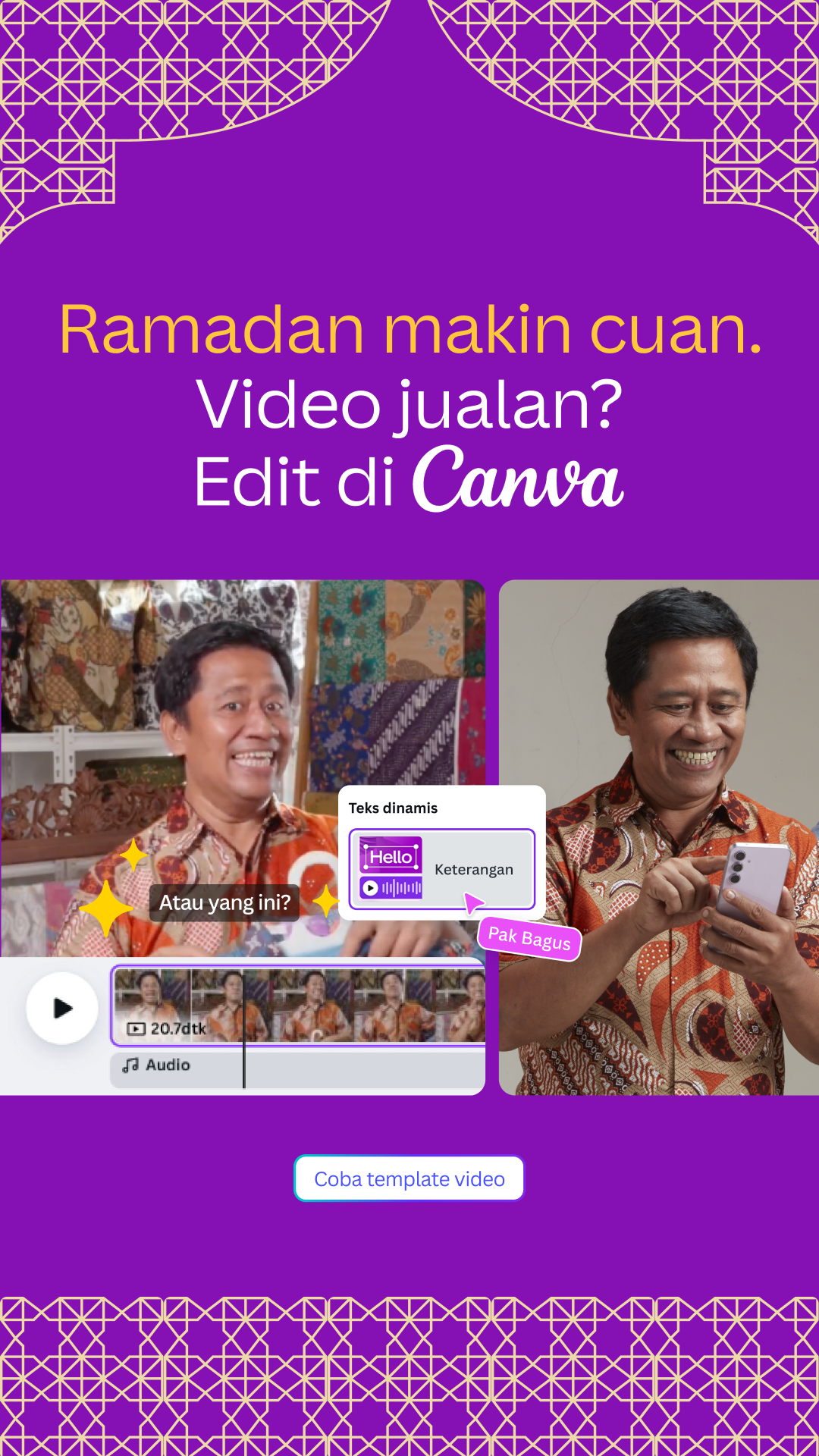 Canva Facebook ad