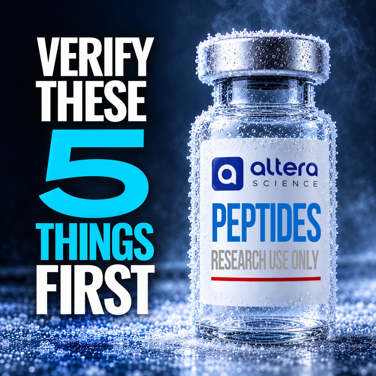 Altera Science Facebook ad: The Five-Point Supplier Standard