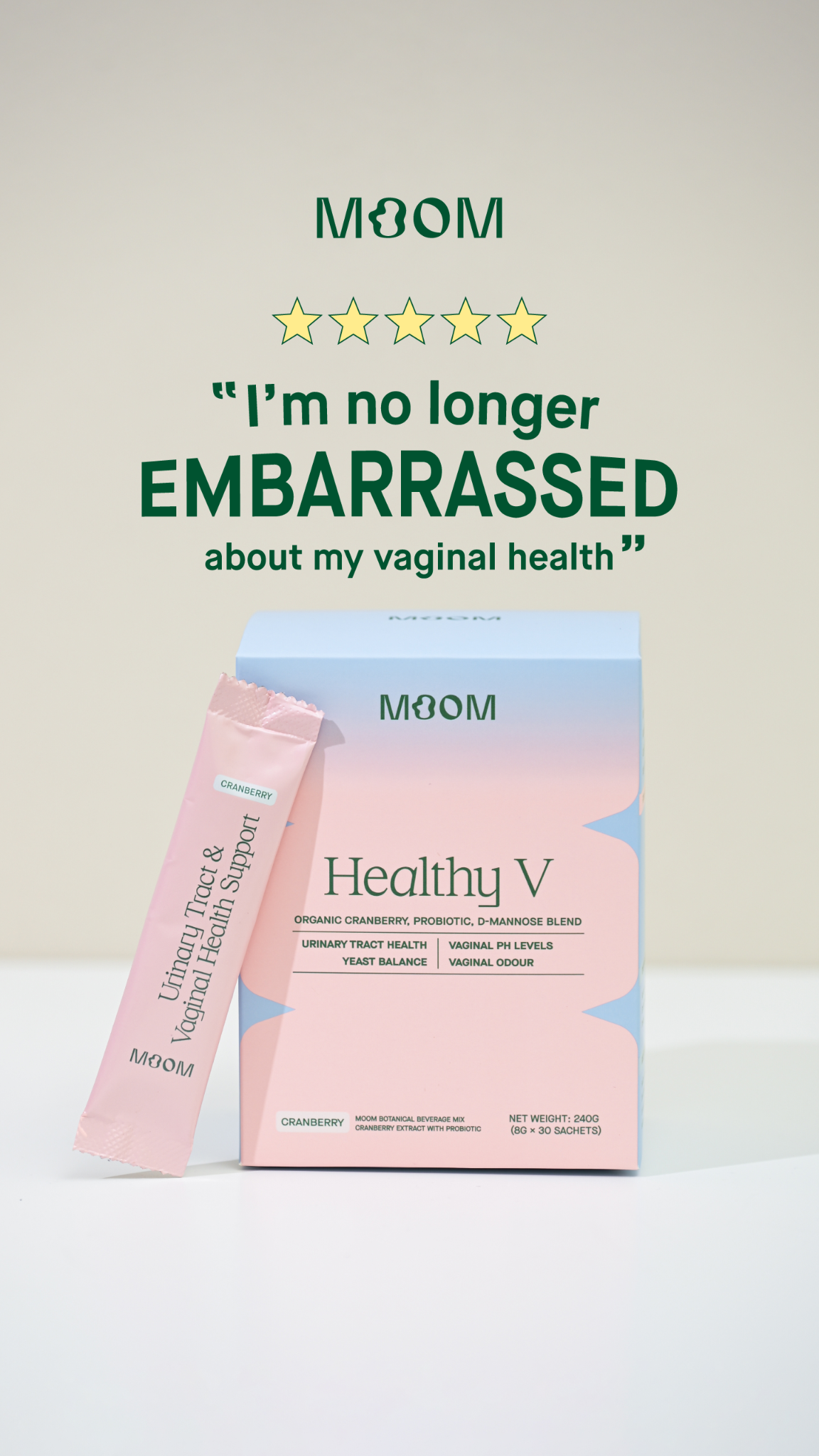 Moom Health Facebook ad