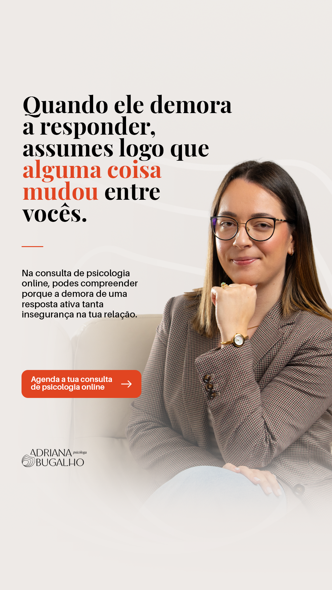 Adriana Bugalho - Psicóloga Facebook ad from May 31, 2026