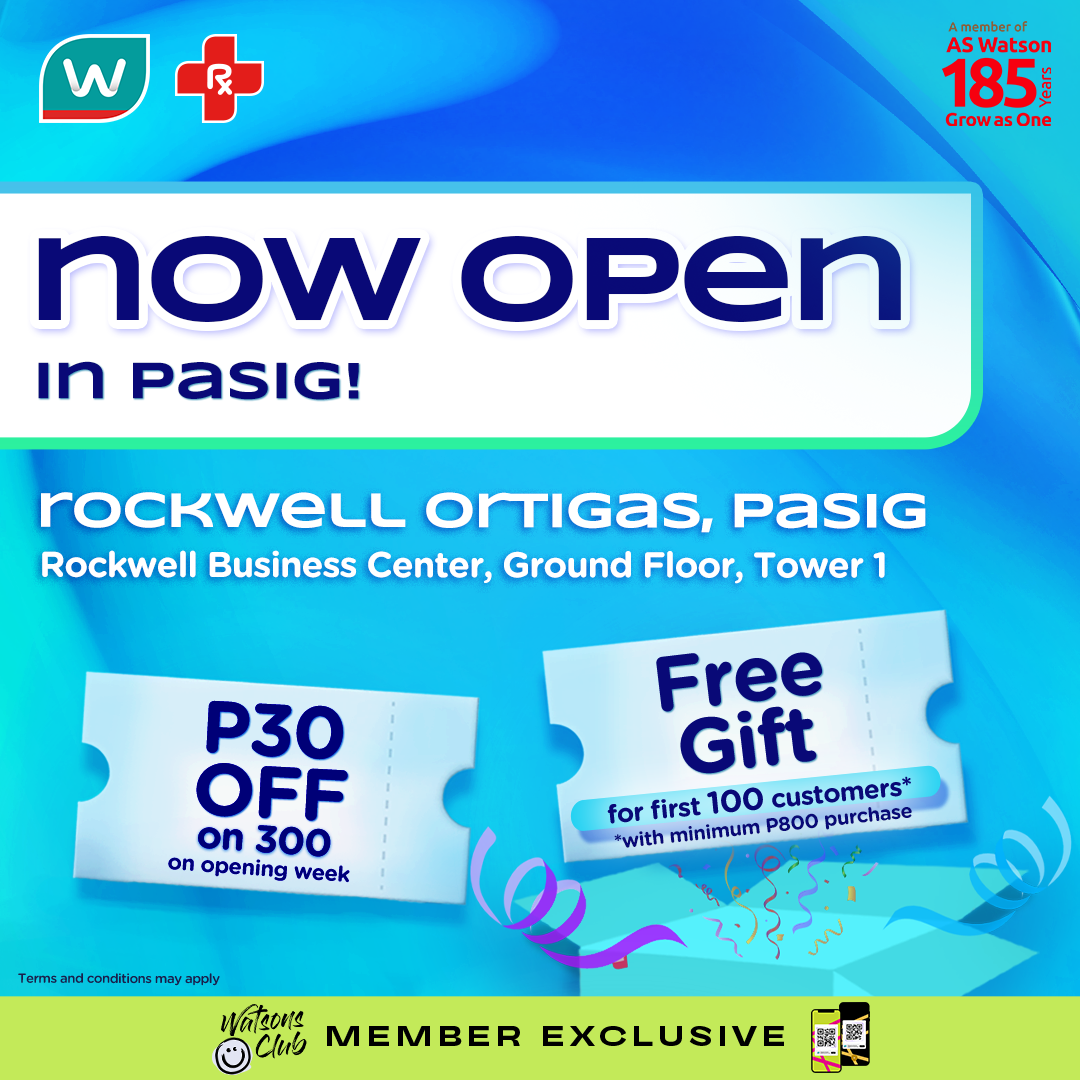 Watsons Facebook ad