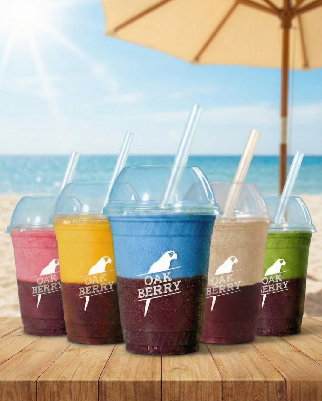 Oakberry Chile Facebook ad
