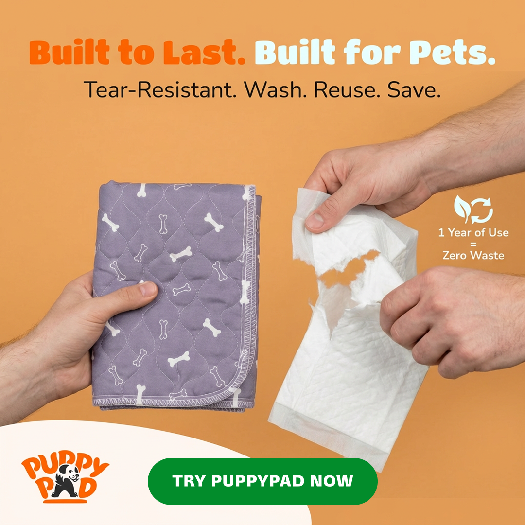 PuppyPad Facebook ad