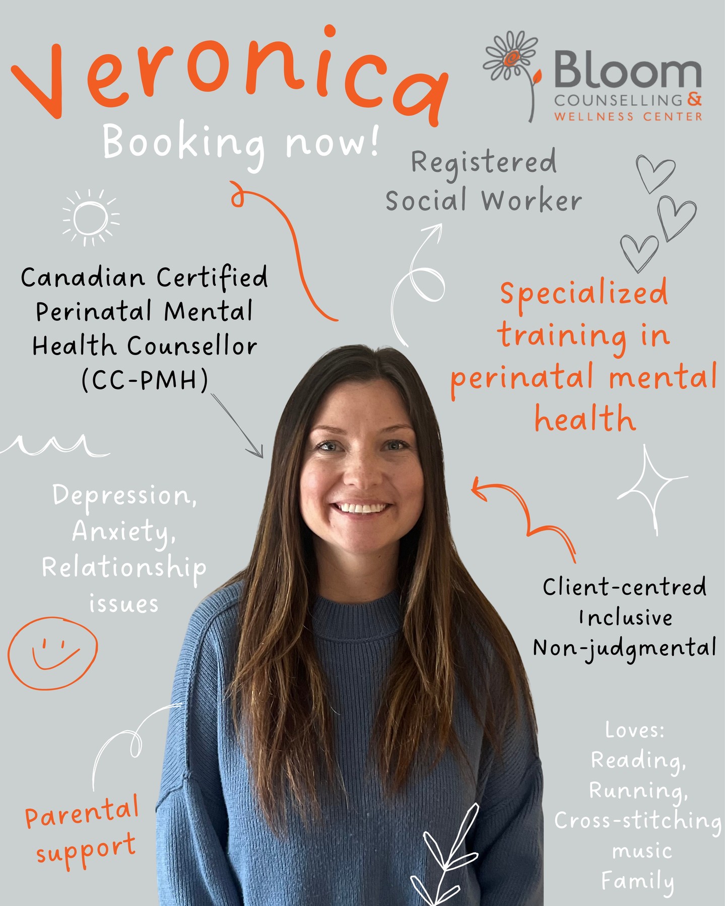 Bloom Counselling & Wellness Center Facebook ad