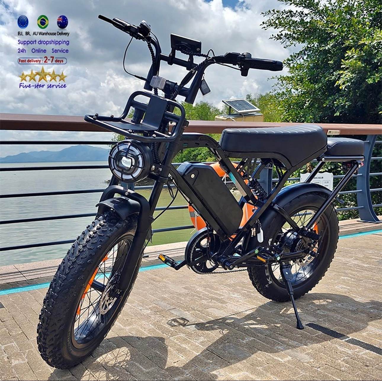 Anna Barcellos Facebook ad: Brand New E-Bike | 1000W | 50km/h | Tracking GPS +…